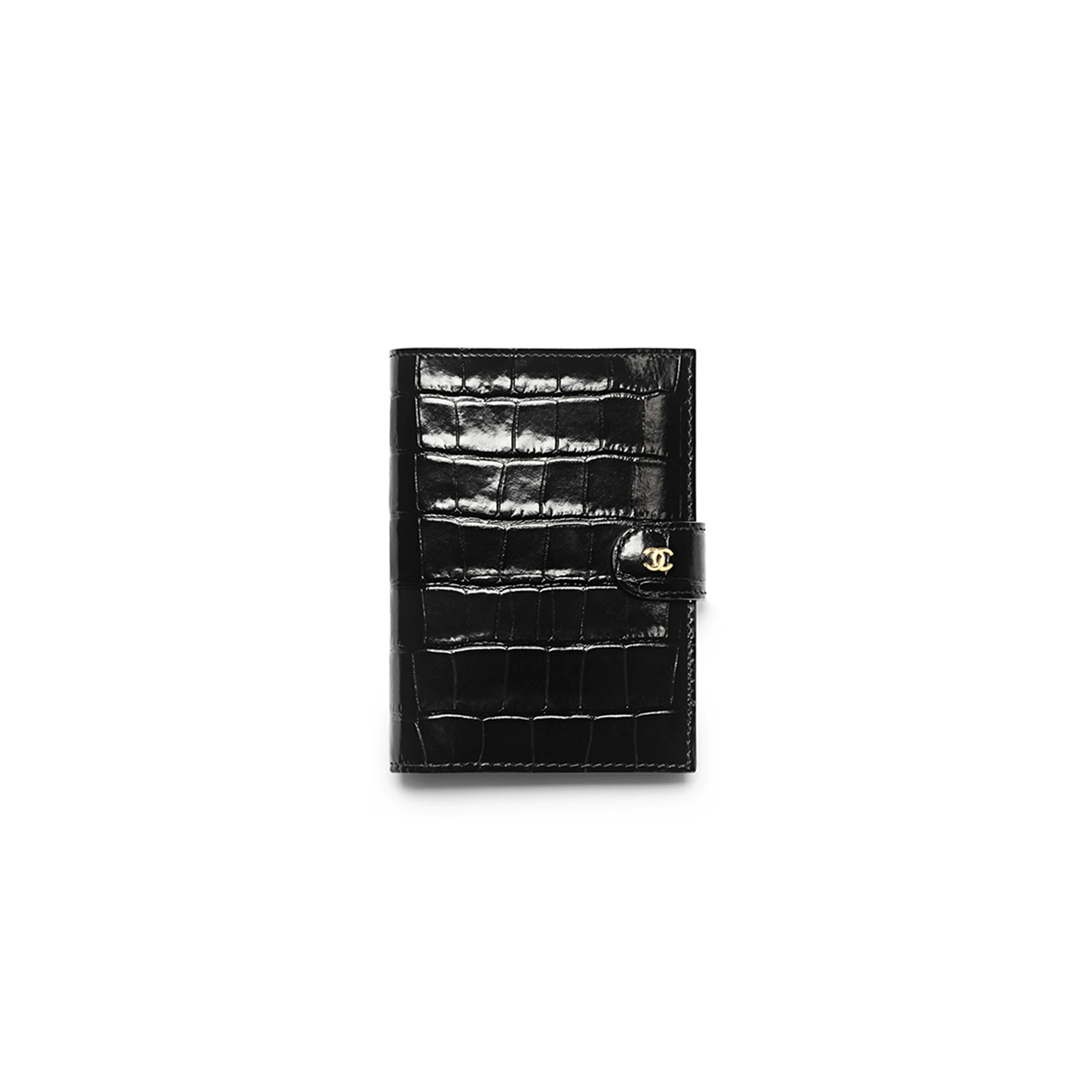 CHANEL CROCODILE-EMBOSSED PASSPORT HOLDER AP5193 (14*10.5*2cm)